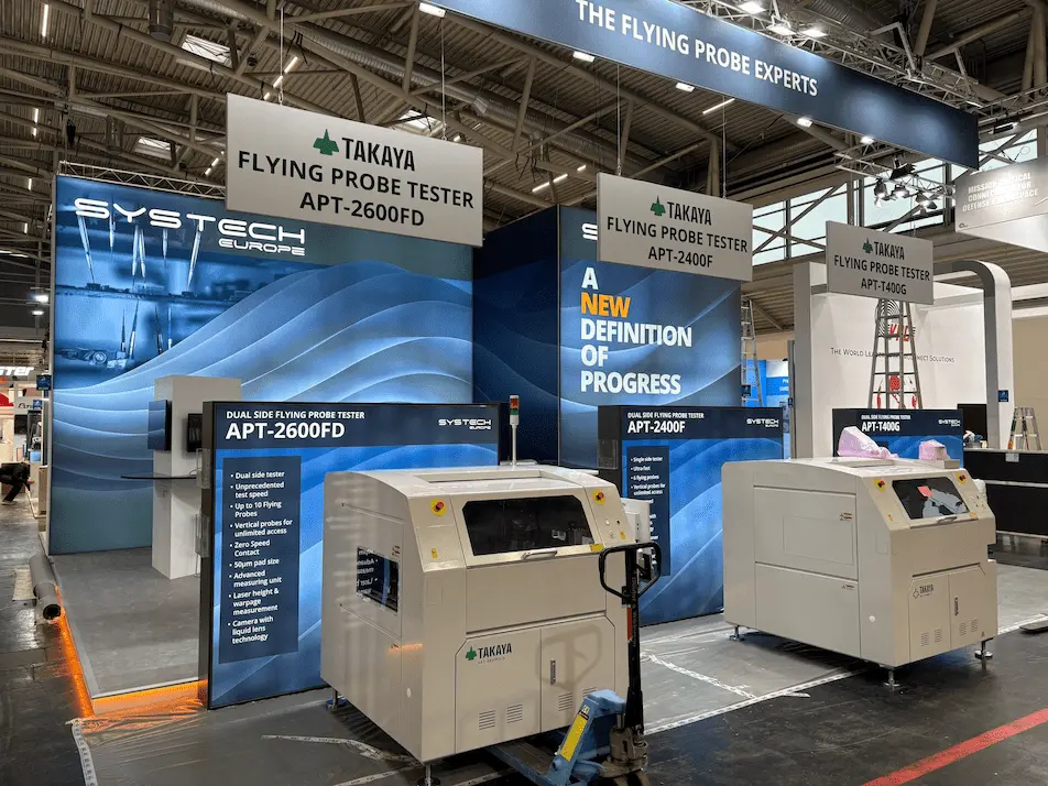 Messestand für Systech Europe - Ansicht des Messestands