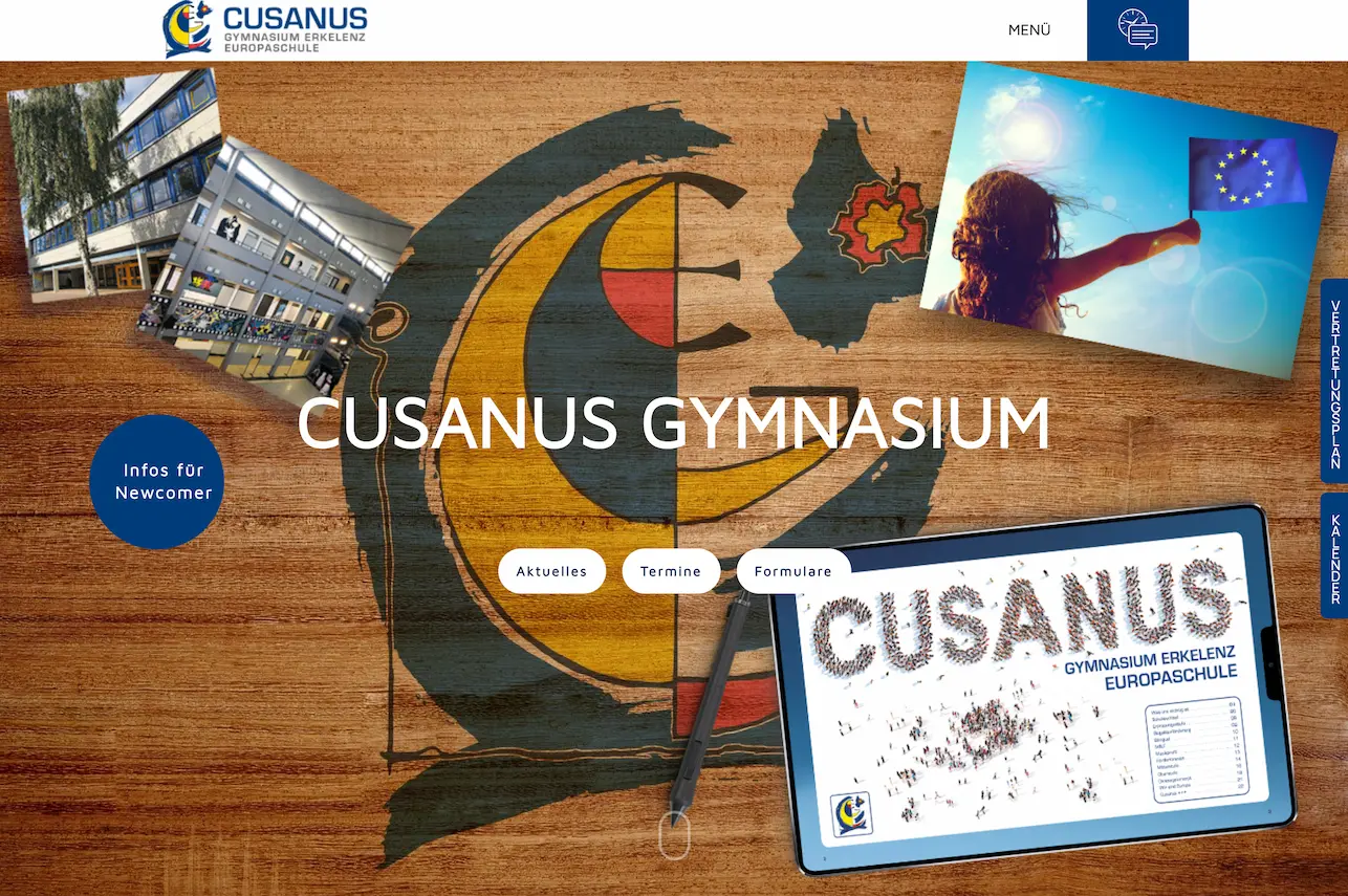 Digitales Projekt für Cusanus Gymnasium aus dem bildung-Bereich