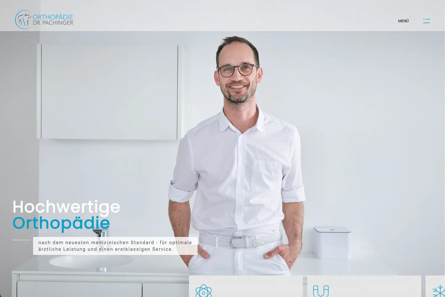 Digitales Projekt für Orthop&auml;die Pachinger aus dem healthcare-Bereich